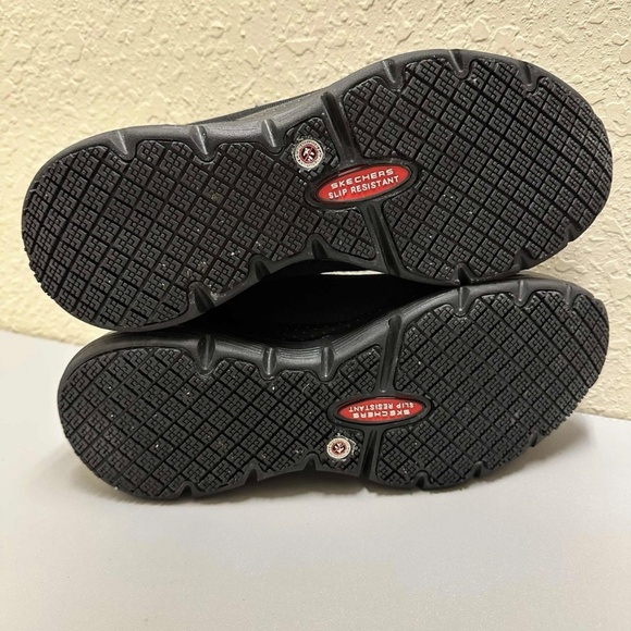 SKECHERS Work Arch Fit SR Evzan Alloy Steel Toe Safety Trainers Size 8 - Picture 6 of 9